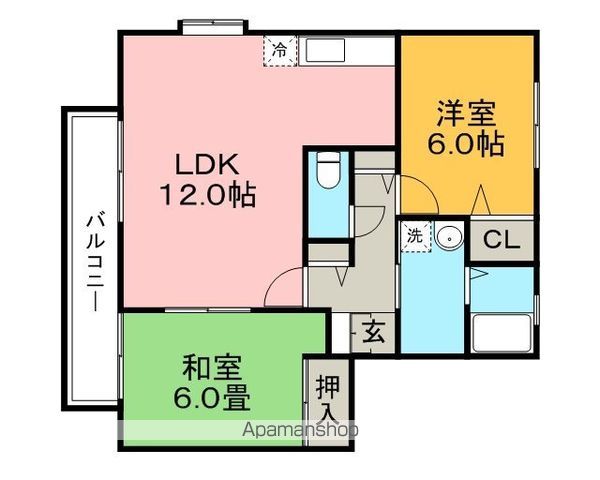 スクエアⅦの間取り