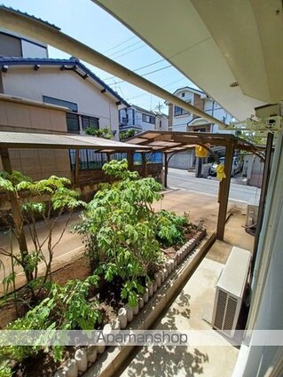 キャッスル４[1R/18.28m2]のバルコニー