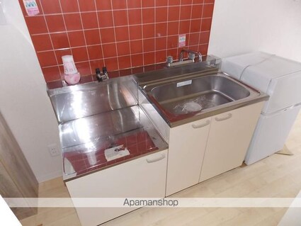 エバーグリーン[1R/20m2]のキッチン