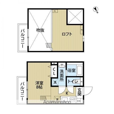 セジュール楠の間取り写真