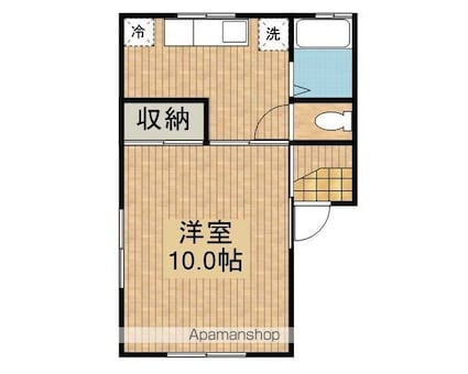 サンハイツＲＭ[1K/32.02m2]の間取図