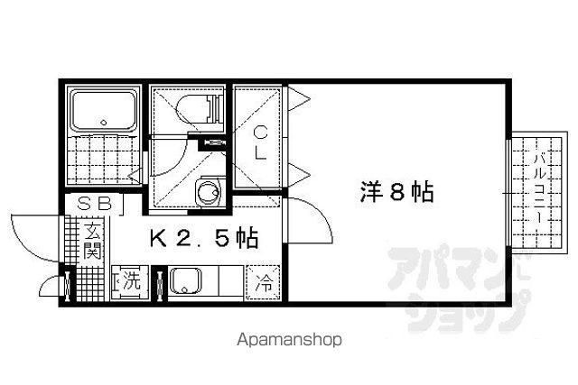 ティアラROOMユキの間取り写真