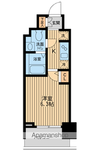 KDXレジデンス板橋本町の間取り写真