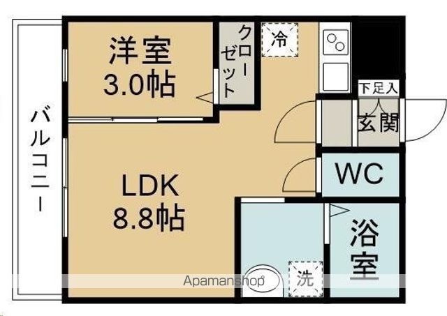 アスコット幸町の間取り写真