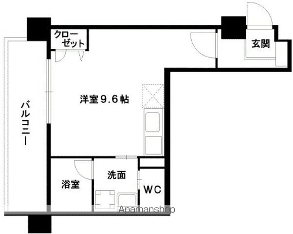 コネクト新水前寺の間取り写真