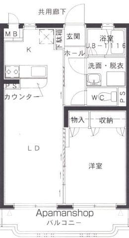 アンビシャスの間取り写真