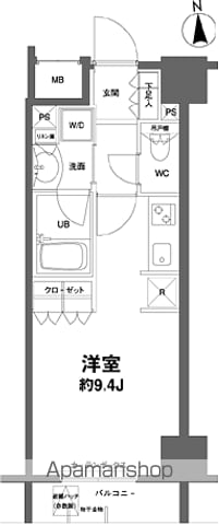 コンフォリア新宿御苑IIの間取り写真