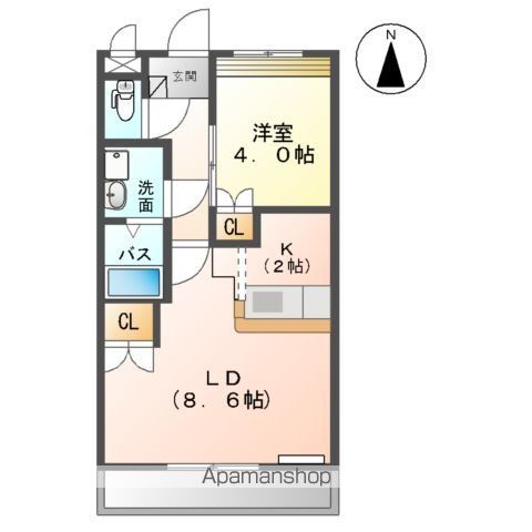 ベルフォレストの間取り