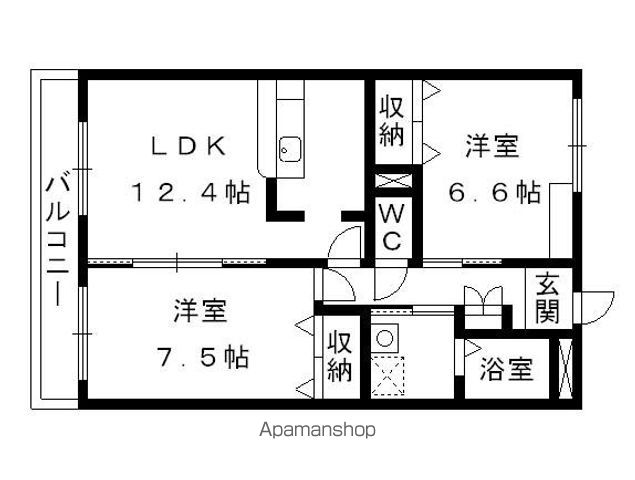 エコトピア上川原の間取り写真