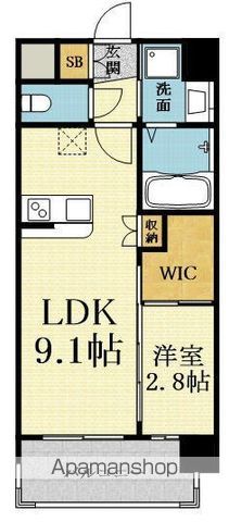 セレニテ東三国ミラクの間取り写真