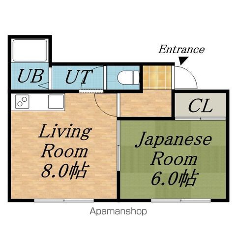 第5双葉マンションの間取り写真