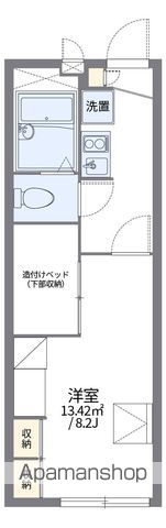 レオパレスMOAの間取り写真