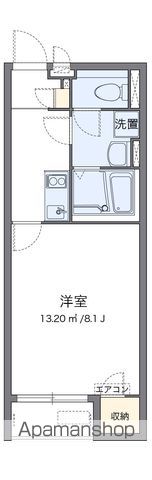 クレイノ伊料北の間取り写真