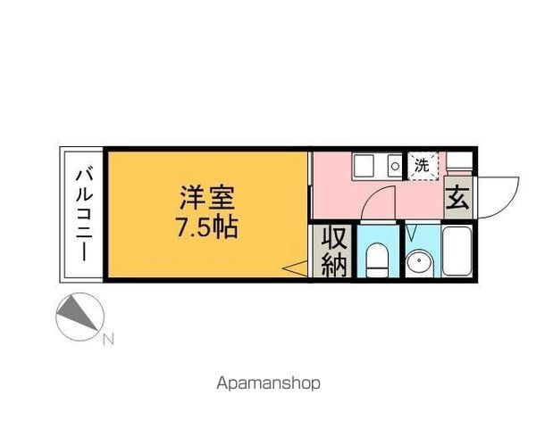アルカディア宮崎台の間取り写真