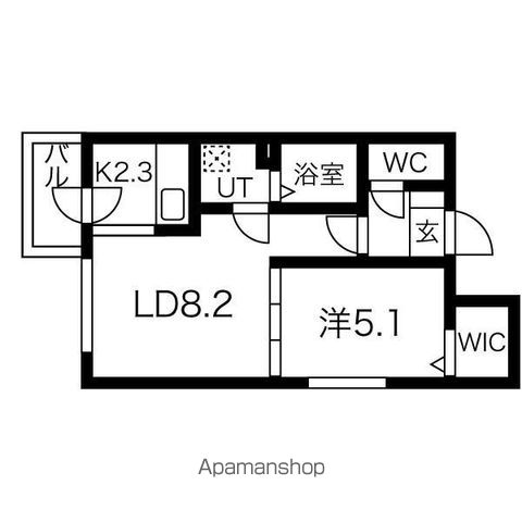 アステール学園前の間取り写真