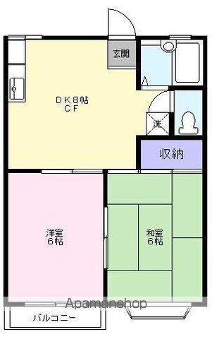 ハイツコレージアの間取り写真