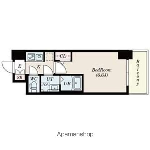 SーRESIDENCE上新庄ASCENTの間取り写真