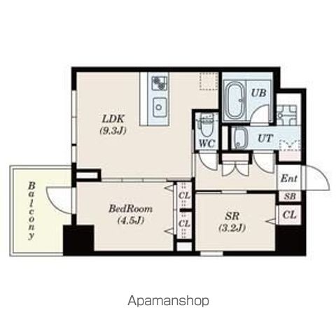 SーRESIDENCE福島DIVERSEの間取り写真