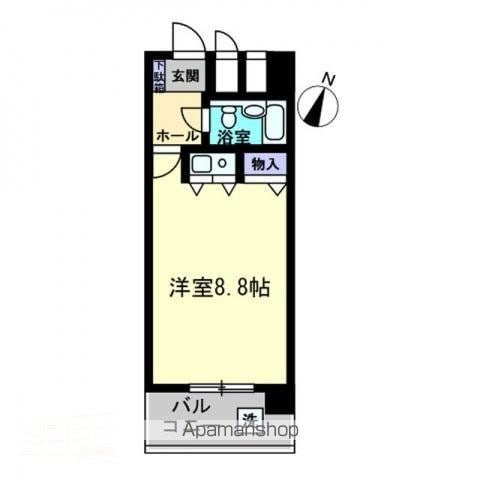 AM’S4観光町の間取り写真