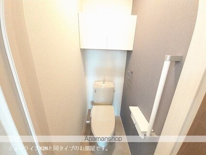 リヴィエール清武　Ⅱ[2LDK/56.08m2]のトイレ