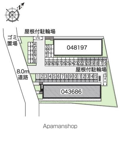 レオネクストカロータＮ　１番館 103 ｜ 千葉県船橋市咲が丘４丁目36-30（賃貸アパート1K・1階・26.08㎡） その19