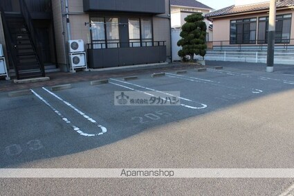 ウエストアベニュー[2LDK/55.89m2]の駐車場