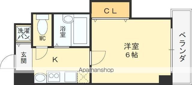 CITY SPIRE布施の間取り写真