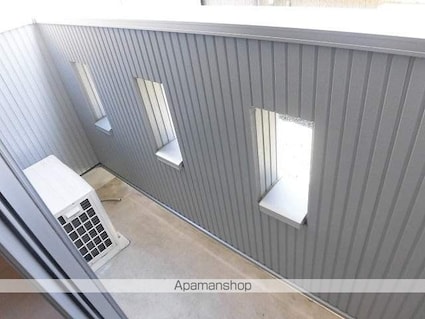 テアトルＢ棟[1R/26.42m2]のバルコニー