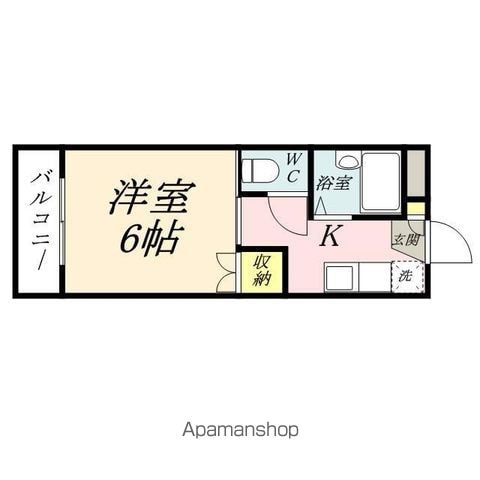 Uマンションの間取り写真