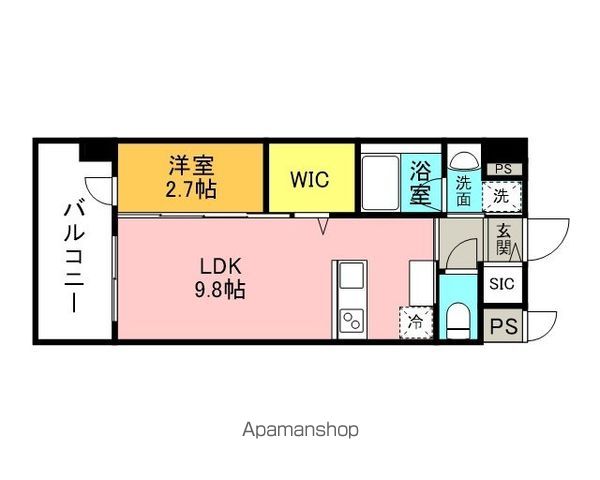 QUINTET MINAMI FUKUOKAの間取り写真