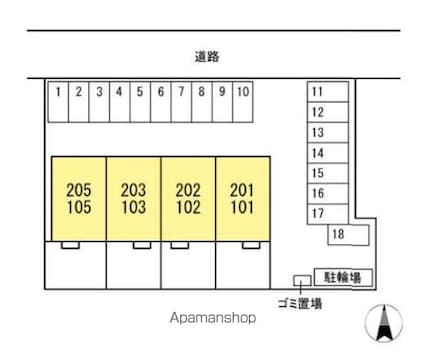 ステラ[2LDK/71.25m2]の配置図