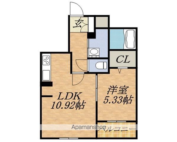 MAISON LETICIAの間取り写真