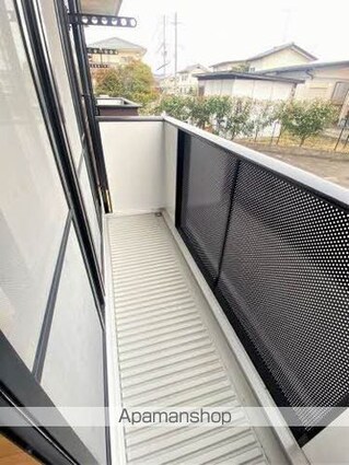 福島県福島市丸子字上六反田[2DK/40.5m2]のバルコニー