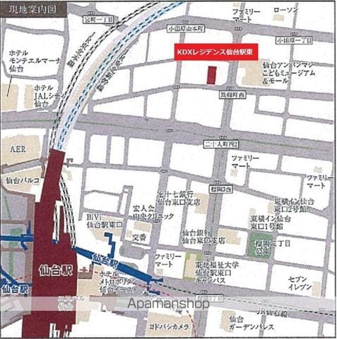 KDXレジデンス仙台駅東の内装写真