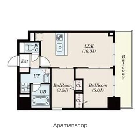 SーRESIDENCE福島DIVERSEの間取り写真