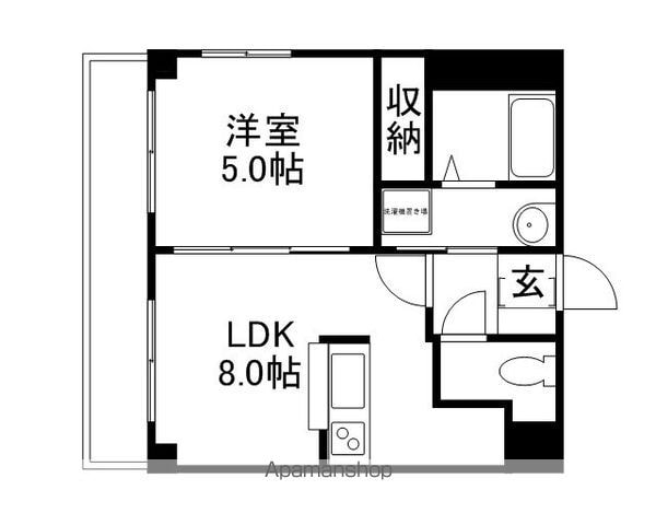 オアゾ旭川の間取り写真