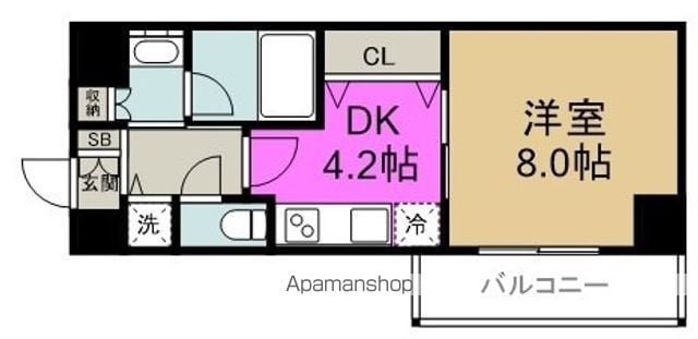 ソルレヴェンテ梅田の間取り写真