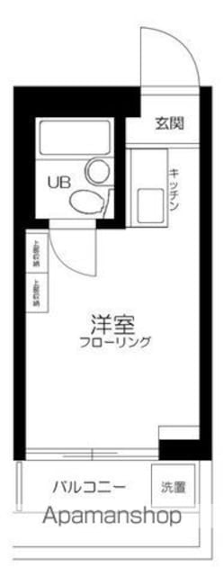 メゾン・ド・セルモン[1R/12.25m2]の間取図