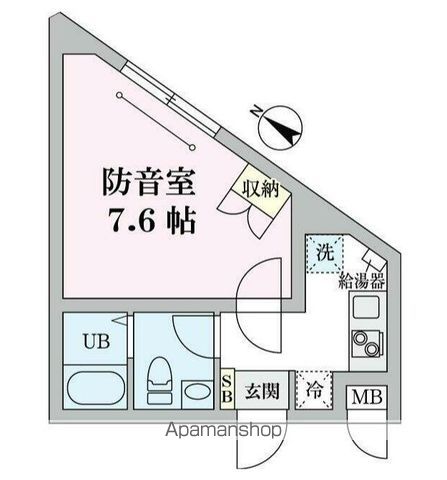 ラシクラス東高円寺の間取り写真