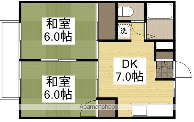 シティハイツ都の間取り写真