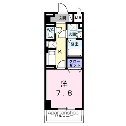 サンライズ 江平中町の間取り