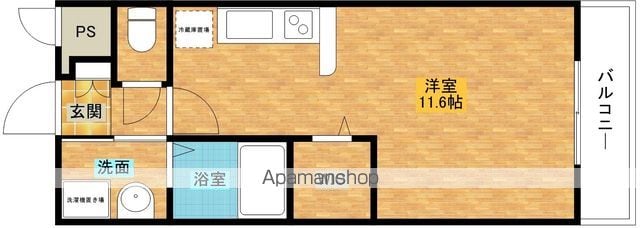アンプルール 光明池の間取り写真