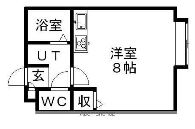 タフトマンションの間取り写真