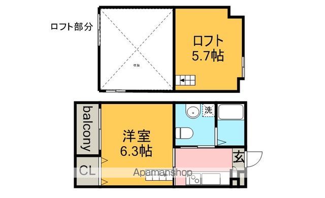 KOHIMARI志賀本通の間取り写真