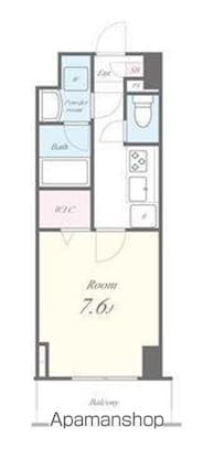 プレミアータ　ルーチェ[1K/27.03m2]の間取図