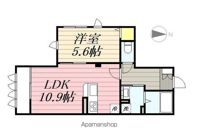 【エクセレントリリーＦの間取り】