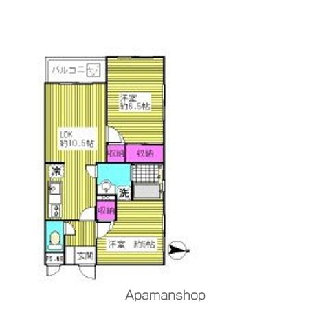 鉄飛坂マンション[2LDK/50.54m2]のその他内装