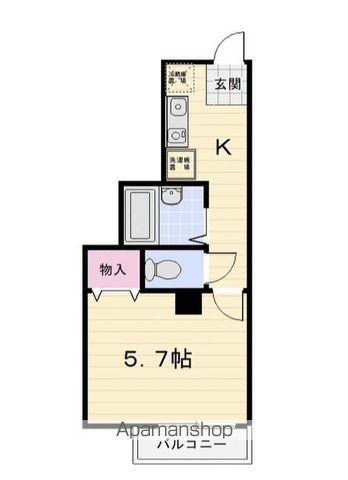 スカイビル天神橋の間取り