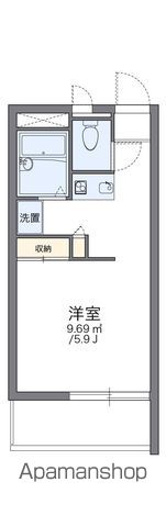 【レオパレスマツヤの間取り】