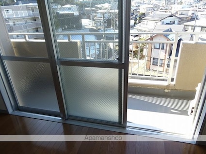 北山レジデンス[1DK/26m2]のバルコニー